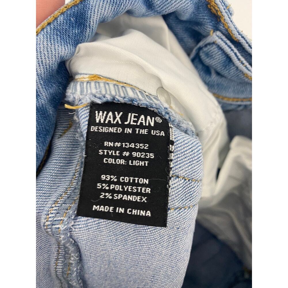 Wax Jeans Distressed Uber High Rise Cut-Off Jean Shorts Dirty Dancing - Sz Small - Picture 9 of 9
